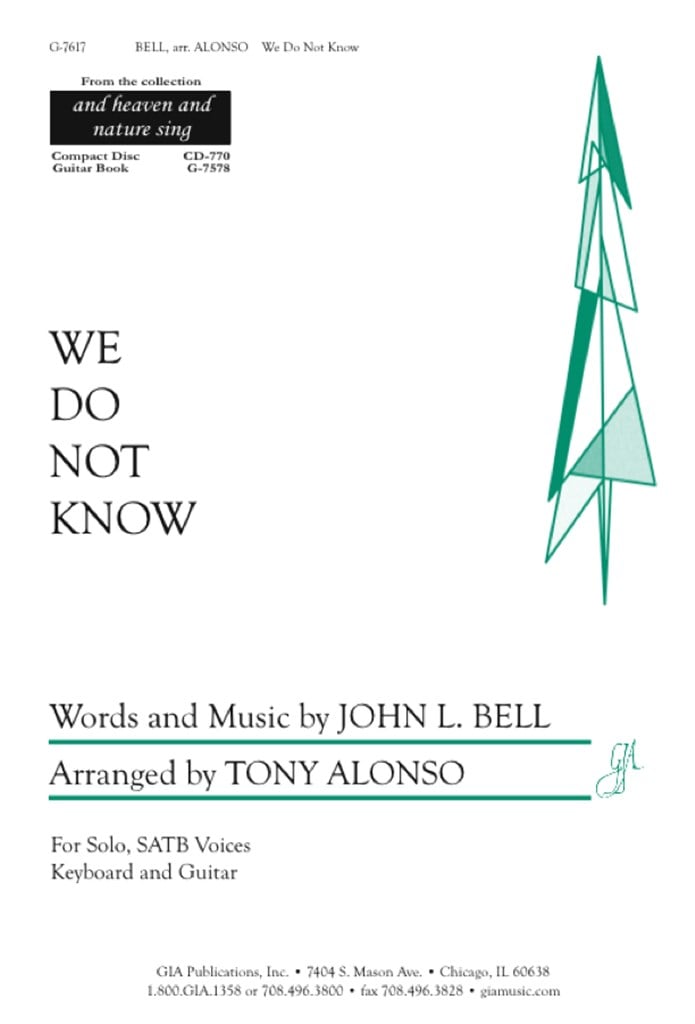 We Do Not Know